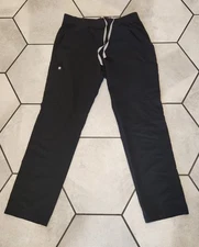 FIGS Axim Cargo Scrub Pants In Black~ Technical Collection T2001 Sz. Large EUC!
