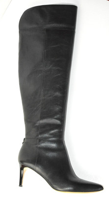 Calvin Klein COLETTA Leather Over-The-Knee  High Heel Boots 34E2689 Size 7M