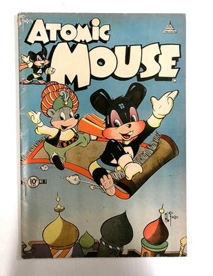 Atomic Mouse  #3   1953 -  early  Charlton Publications - Animal Humor from the