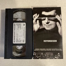 Roy Orbison and Friends - Black and White Night VHS, 1997 