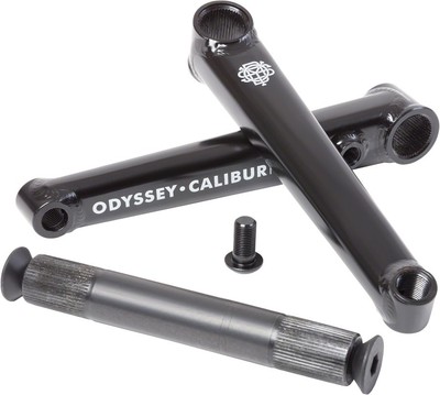 Odyssey Calibur V2 165mm Steel Crankset with Chrome Moly Arms & RHD/LHD