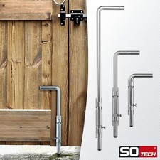 Torfeststeller 200/320/520 mm Torverriegelung Gartentoren Türen Türschieber