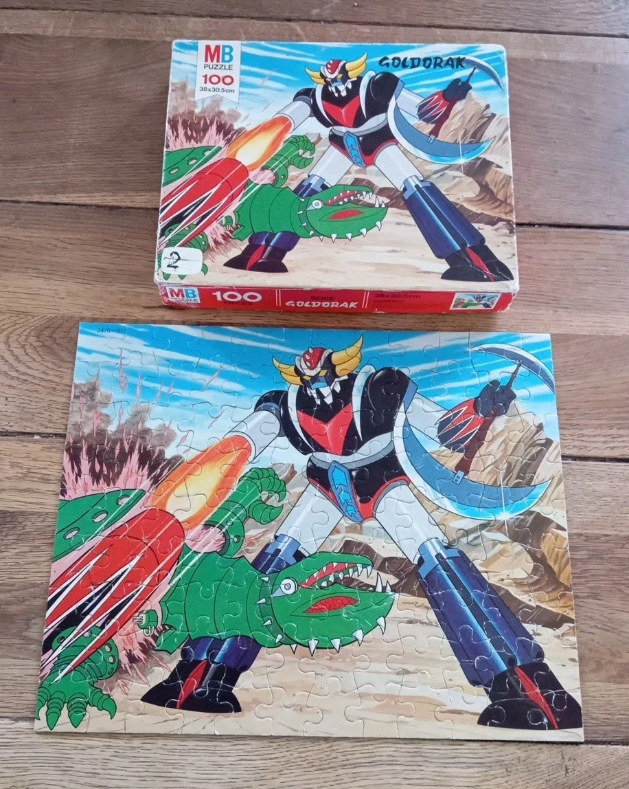 Goldorak contre un Golgoth puzzle