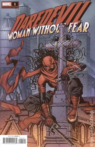 Daredevil Woman Without Fear 1B NM 2024 Stock Image