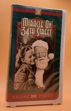 Miracle on 34th Street VHS Small Clamshell 1947, 1997 Buy 2 Get 1 Free