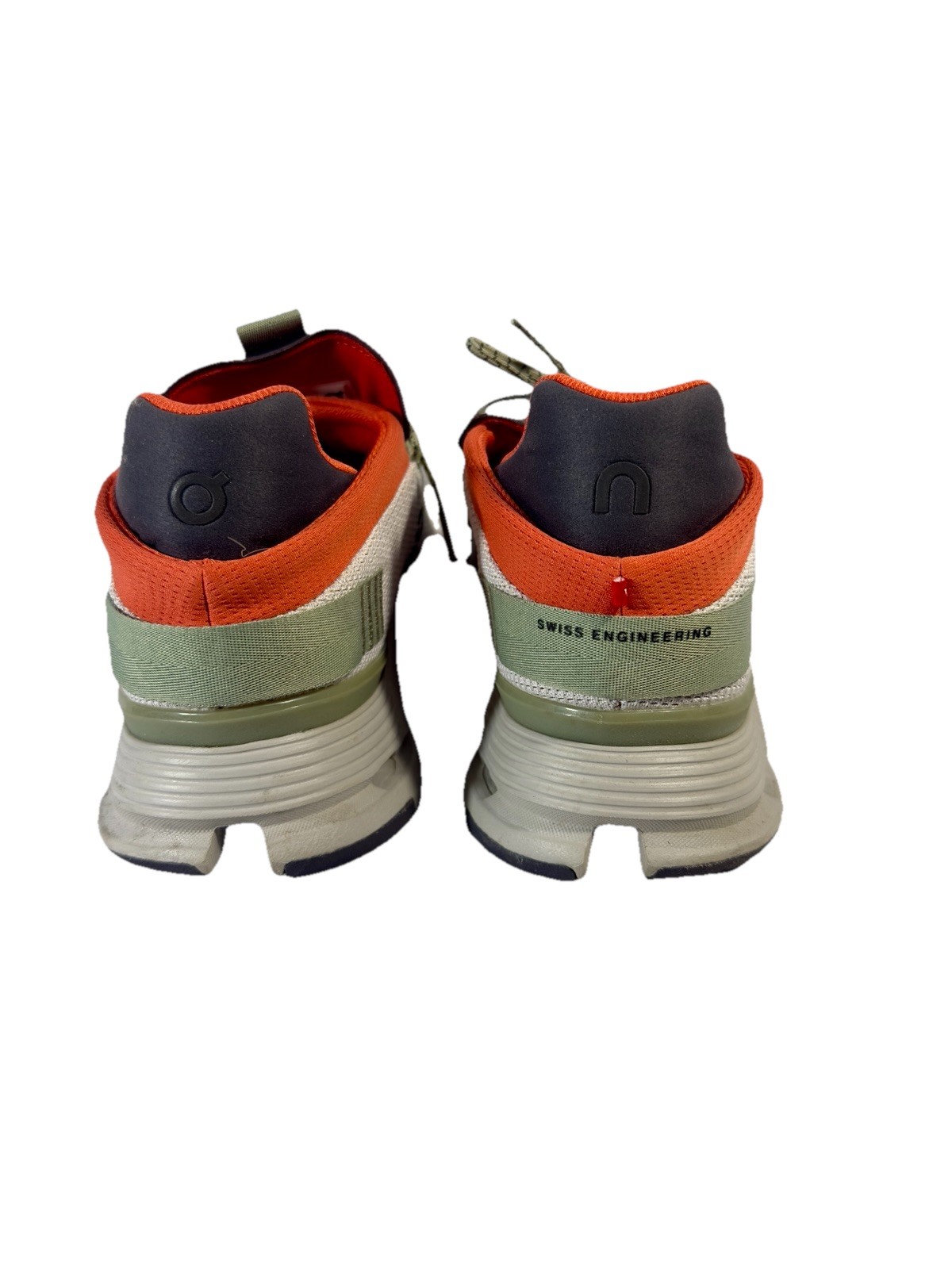 On Cloudnova Silver Orange Cloudtec Athletic Shoe… - image 5