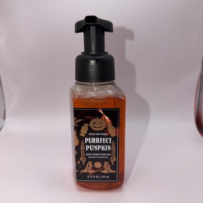 New Bath & Body Works Gentle Foaming Hand Soap Purrfect Pumpkin 8.75 Fl Oz