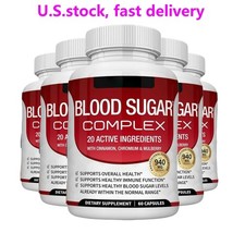5-Pack Blood Sugar Complex - Daily Natural Bl...
