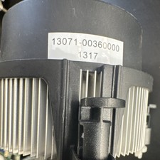 CPU Fan with Heatsink 13071-00360000 Black Silver Plastic Aluminum