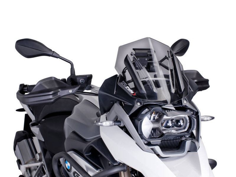 Puig Dark Smoke Sport Screen BMW R1250 GS Triple Black 2021-2023 - Image 9