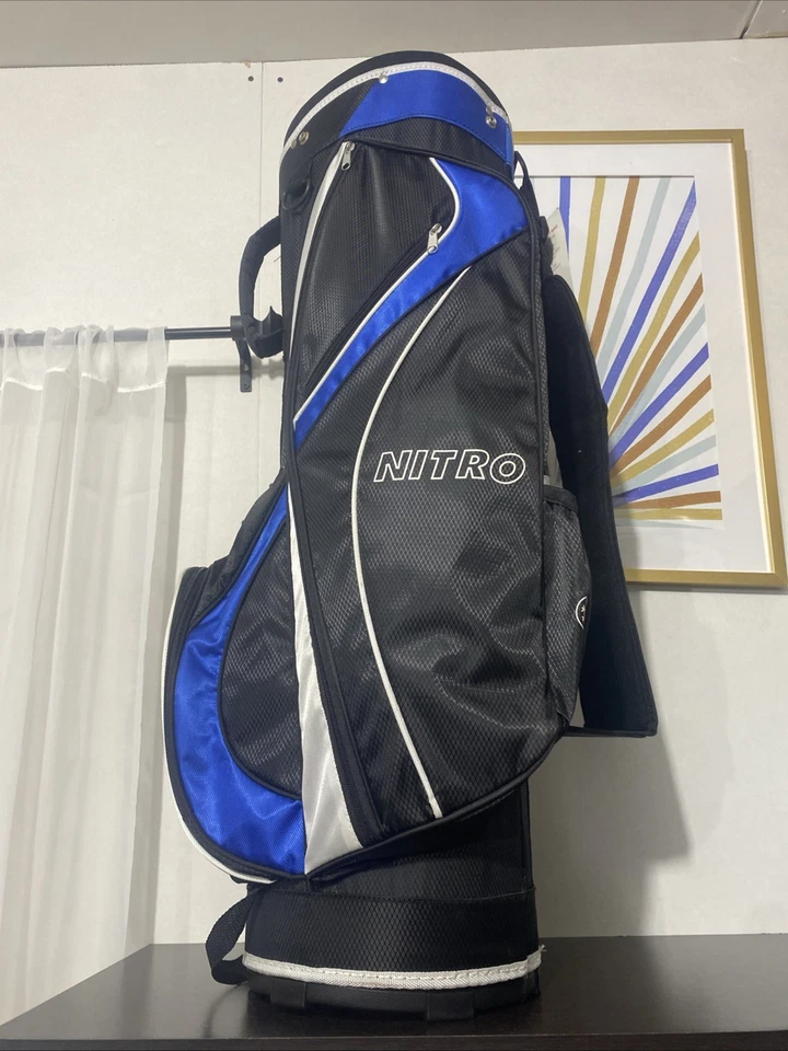 Nitro - Bolso Carro Dorado Ligero Negro/Azul Real Foto 3 de 4