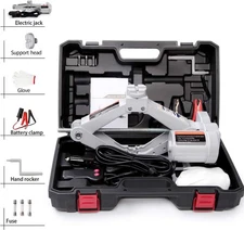 Electric Car Jack Floor Jack 2 Ton All-in-one Automatic 12v Scissor Lift Jack US