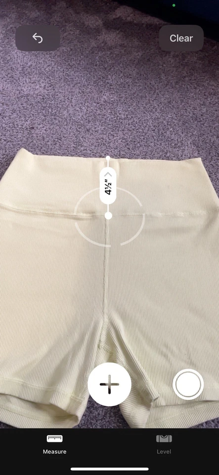 Offline By Aerie Neon Green Ribbed 3” Shorties Size XL - Image 4 of 4