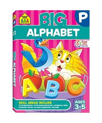 School Zone Big Alphabet Workbook, School Zone