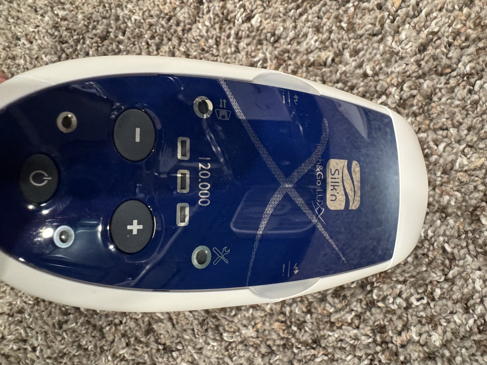 Silk'n Flash And Go Laser Permanent Hair Removal Home Portable System W/ Cord