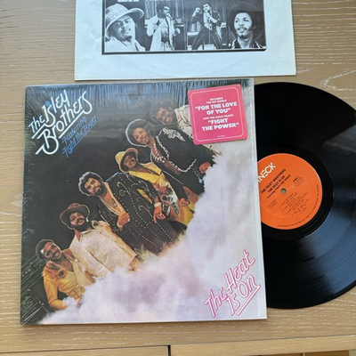 #ad #ad The Isley Brothers “The Heat Is On” LP 1974 US Press In Shrink Hype OG Sleeve $79.45