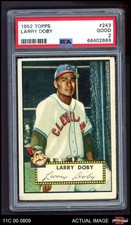 1952 Topps #243 Larry Doby Indians HOF PSA 2 - GOOD
