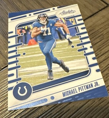 2024 Panini Absolute - Michael Pittman Jr. #45 Blue