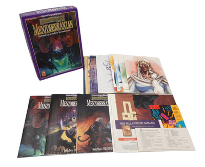 AD&D Advanced Dungeons & Dragons Forgotten Realms - Menzoberranzan Box ENGLISCH