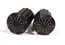 Supacaz Alloy bar end plugs drop bar flat Road Gravel MTB - new unused