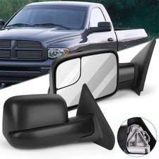 Pair For 1994-2001 Dodge Ram 1500 94-02 25003500 Flip Up Manual Towing Mirrors