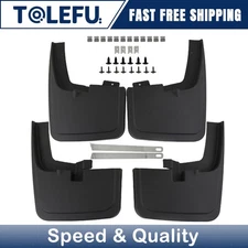 4PCS Mud Flaps Splash Guards Mudguards for Ford F150 F-150 2015-2020 Front Rear