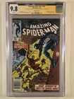 Amazing Spider-Man #265 CGC 9.8 Signed 3X Frenz DeFalco Rubinstein Newsstand