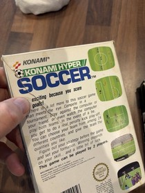 Konami Hyper Soccer for Nintendo NES PAL Boxed with Manual