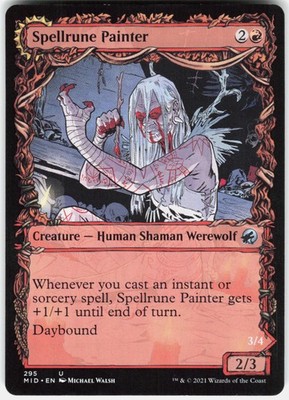 Spellrune Painter (Showcase) U Innistrad: Midnight Hunt 295 LP