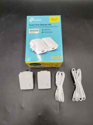 TP-Link TL-PA4010KIT Nano AV600 Powerline Adapter Starter Kit