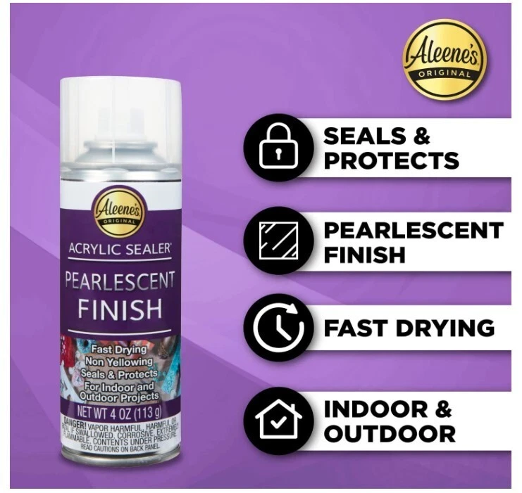 Aleene's acrylic sealer gloss finish sale