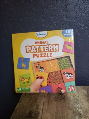 Skillmatics Animal Pattern Puzzle for 18+ Months - NEW