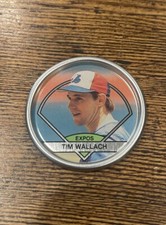 Topps Baseball Coins 1990 Tim Wallach #60 Montreal Expos Silver