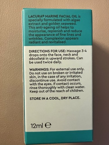 Lacura Marine Facial Oil - Picture 2 of 2