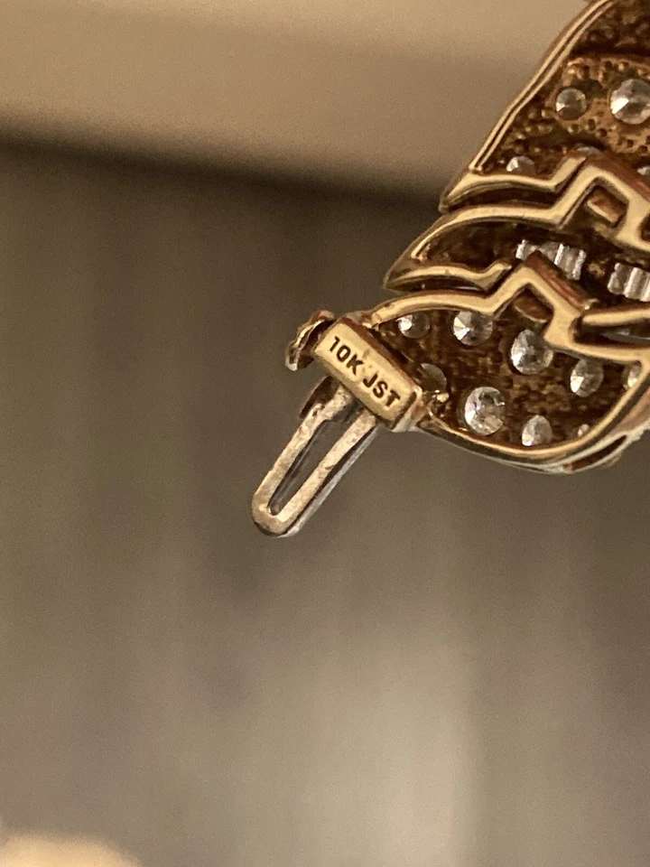 12 Carat Natural Diamond T.C.W. Bracelet, 10k Gold - Image 4 of 4