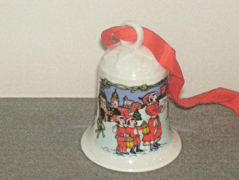 Hutschenreuther Germany Bell 1996 Christmas Annual Ornament  In the Castle  MIB