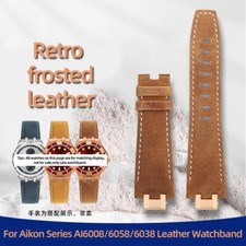 For Maurice Lacroix AIKON AI6008 AI6058 AI6038 Genuine Leather watchband 25mm
