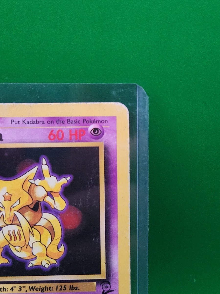 Vintage Wizards Pokémon TCG Card Kadabra Base Set 2 46/130