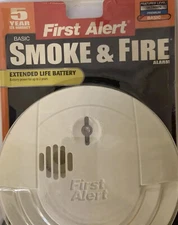 RARE Vtg First Alert Smoke & Fire Detector  NEW IN ORIGINAL UNOPENED BOX 2002