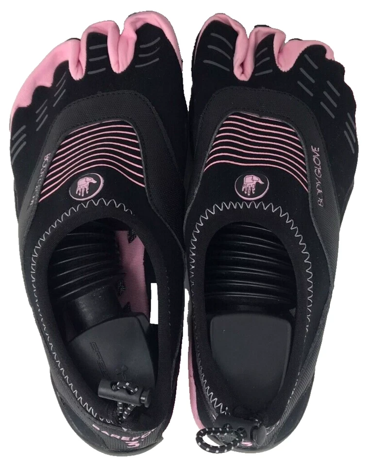 Body Glove Women's Barefoot Pull On Comfort Water Shoes Black/Pink Size:6 117B - Image 4 of 4