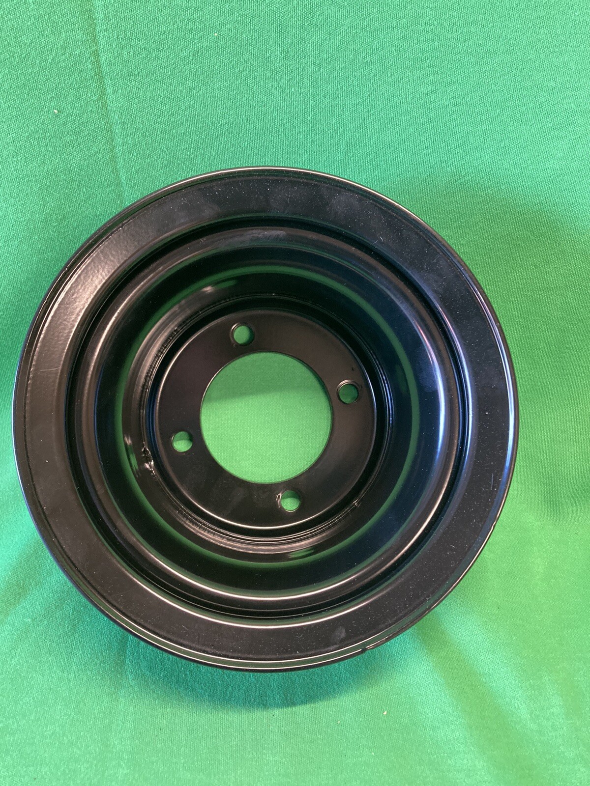 POWDER COATED 19731978 304 360 401 V8 Jeep AMC Crank Pulley 2GROOVE