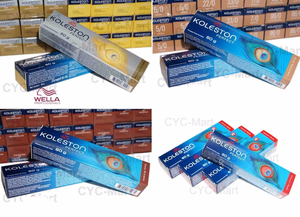 60g (Wella Koleston Perfect) permanent creme hair dye All Colours  - image 2 of 2