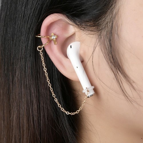 2pcs/pair Ear Decor Earphone Anti-Lost Chains Wireless Earphones Accessories - Picture 6 of 19