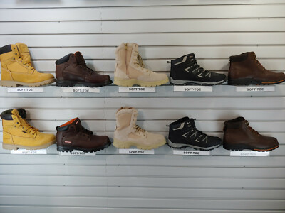 Lot of Mens Shoes size 13w 13m 13 Work Hiking Soft Steel Toe