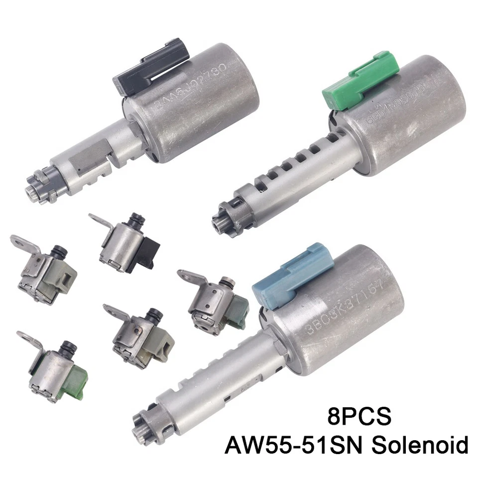AW55-51SN AW55-50SN For Volvo V70 V50 XC90 XC70 S40 Transmission Solenoid Kit Foto 2 de 4