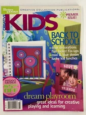 Better Homes & Garden Creative Kids Magazine Fall 2003 Dream Playroom No Label