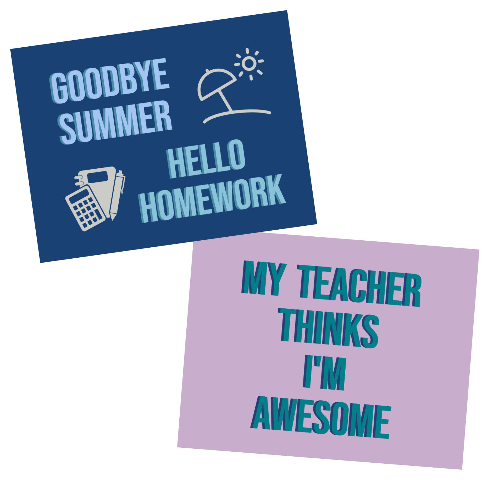 Back to School Photo Booth Props 1st Day for Every Grade Picture Signs Set of 12