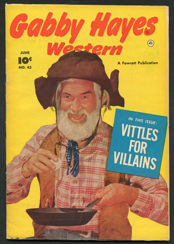 GABBY HAYES 1952 #43 WESTERN FAWCETT COMIC BOOK...VG/FINE