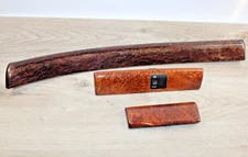 BMW E38 750IL 740I 740LI FRONT DASH 3 BERGAMO WOOD GRAIN TRIMS MOLDINGS