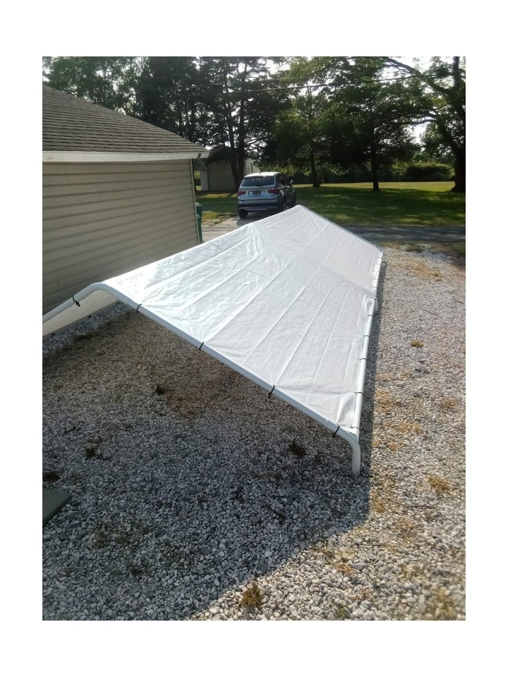 FDW Carport Car Port Party Tent Car Tent 10x20 Canopy Tent Metal